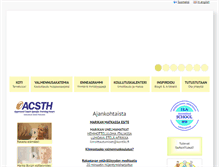 Tablet Screenshot of namaste.fi
