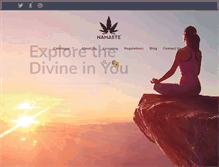 Tablet Screenshot of namaste.com
